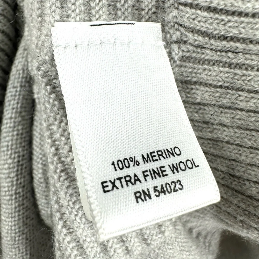 Banana Republic Merino Wool Cardigan Womens Medium Grandpa Preppy Granola Casual